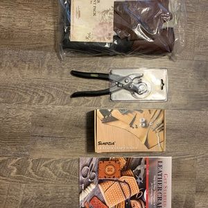 Brand new leather stamp kit